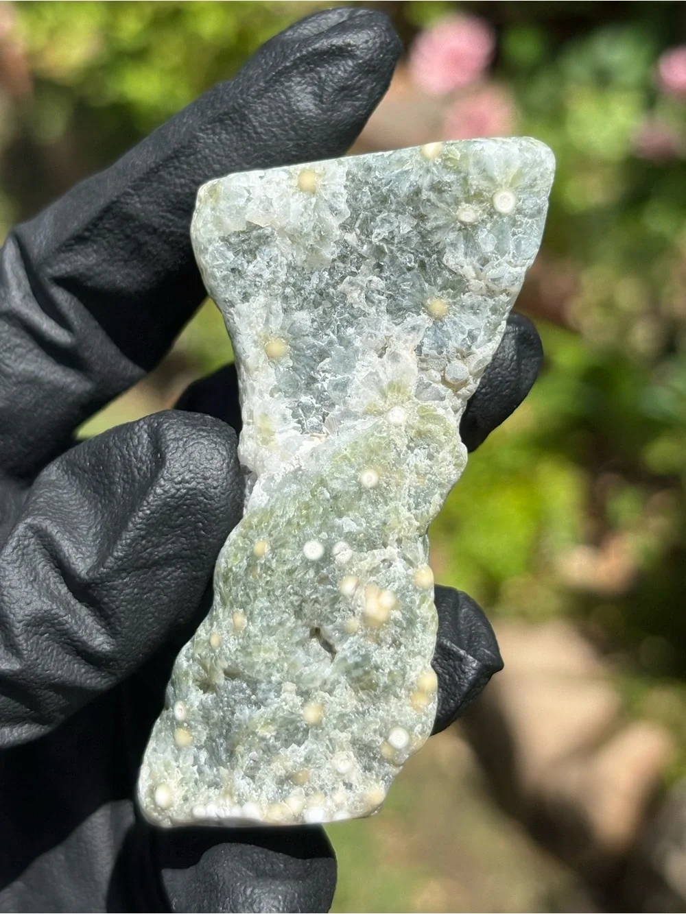 Druzy Ocean Jasper Crystal Freeform - Orbicular Jasper - Sea Jasper